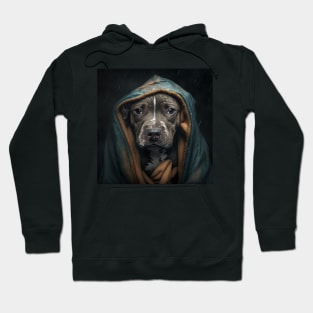 Very Sad Pit Bull Hoodie